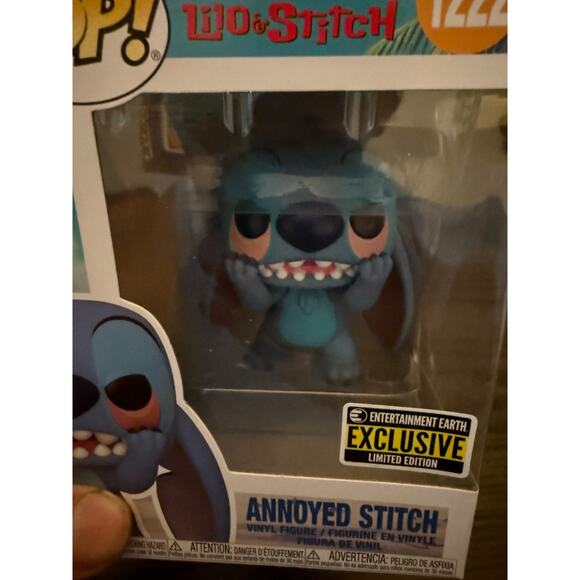 Funko Pop Disney Lilo and Stitch - Limited Edition Annoyed Stitch-1222 - Picture 4 of 10